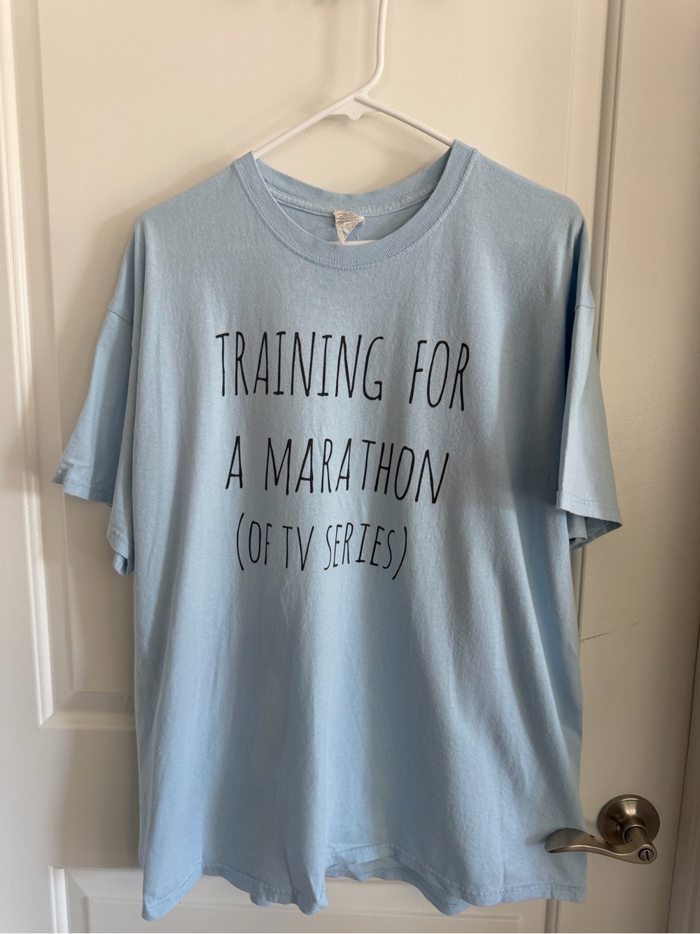 Training for a Marathon (Of TV Series) Funny T-Shirt